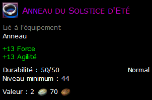 Anneau du Solstice d'Eté