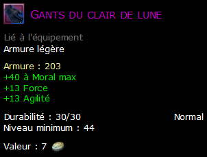 Gants du clair de lune