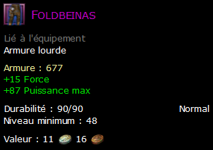 Foldbeinas