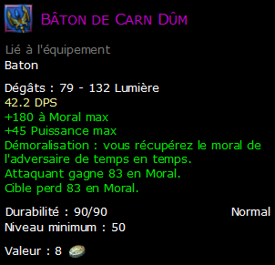 Bâton de Carn Dûm