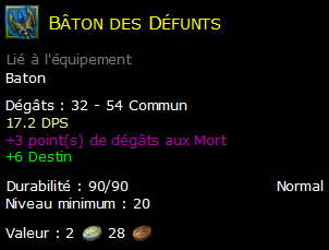 Bâton des Défunts