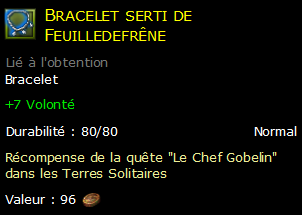 Bracelet serti de Feuilledefrêne