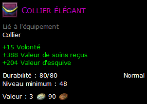 Collier élégant