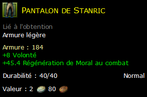 Pantalon de Stanric