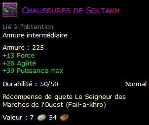 Chaussures de Soltakh