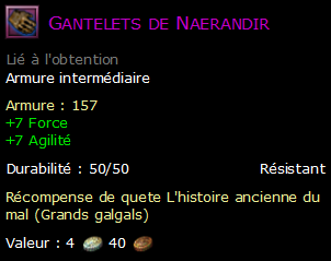 Gantelets de Naerandir