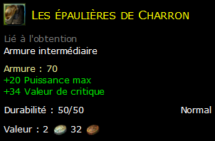 Les épaulières de Charron