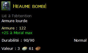 Heaume bombé