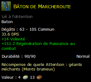 Bâton de Marcheroute