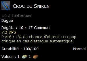 Croc de Sniken