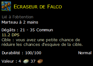 Ecraseur de Falco