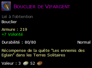 Bouclier de Vifargent