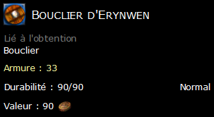 Bouclier d'Erynwen