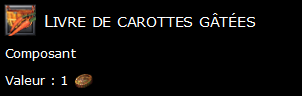 Livre de carottes gâtées