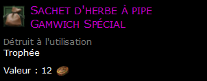 Sachet d'herbe à pipe Gamwich Spécial