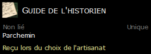 Guide de l'historien