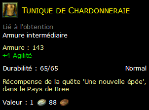 Tunique de Chardonneraie