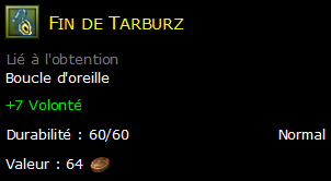 Fin de Tarburz