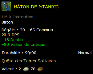 Bâton de Stanric