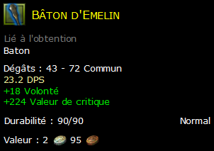 Bâton d'Emelin