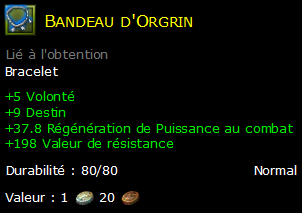 Bandeau d'Orgrin