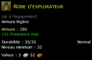 Robe d'explorateur