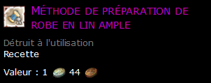 Méthode de préparation de robe en lin ample