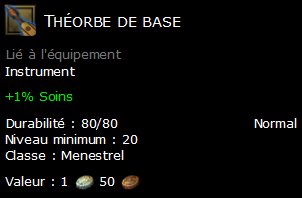 Théorbe de base