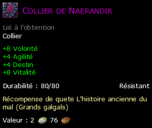 Collier de Naerandir