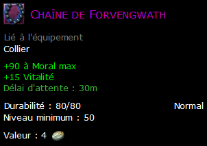 Chaîne de Forvengwath