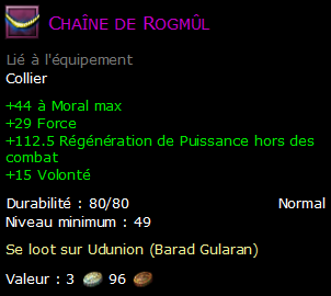 Chaîne de Rogmûl