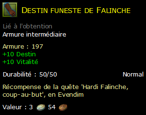 Destin funeste de Falinche