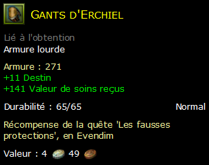 Gants d'Erchiel