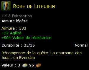 Robe de Lithuifin