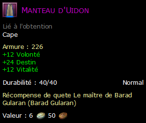 Manteau d'Uidon