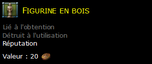 Figurine en bois