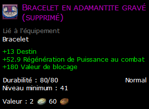 Bracelet en adamantite gravé (supprimé)