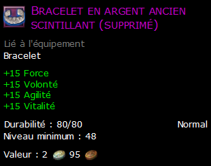 Bracelet en argent ancien scintillant (supprimé)