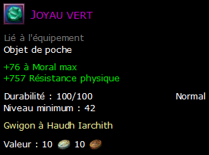 Joyau vert