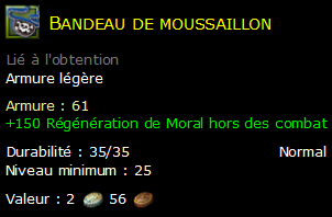 Bandeau de moussaillon