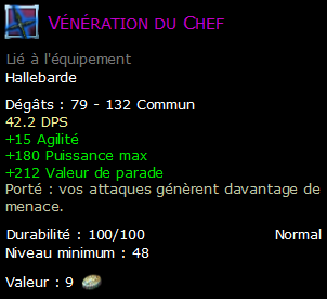 Vénération du Chef