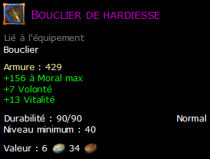 Bouclier de hardiesse