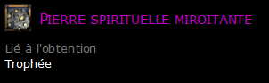 Pierre spirituelle miroitante