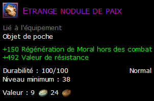 Etrange nodule de paix