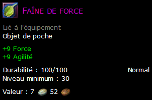 Faîne de force