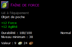 Faîne de force