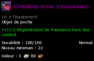 Cypripède royal d'endurance