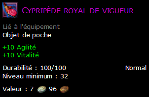 Cypripède royal de vigueur