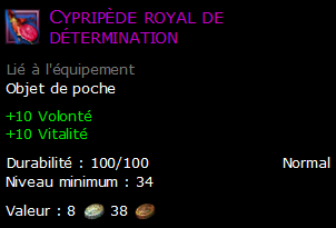 Cypripède royal de détermination