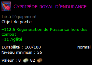 Cypripède royal d'endurance